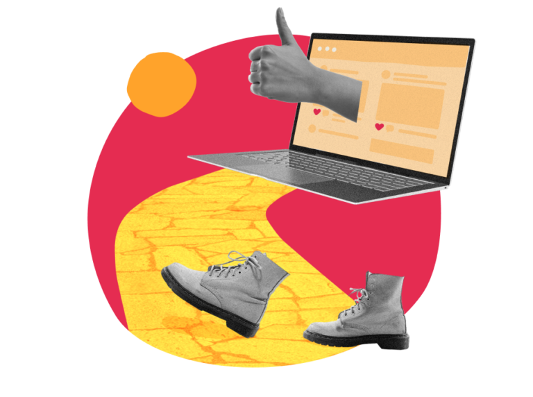 shoes, laptop, thumbs_up