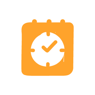 calendar icon, time management symbol