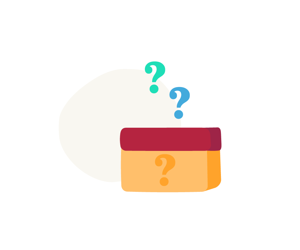 questions, mystery-box