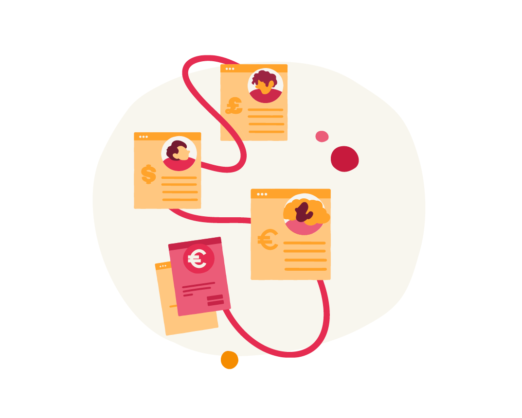 financial-documents, network-connections