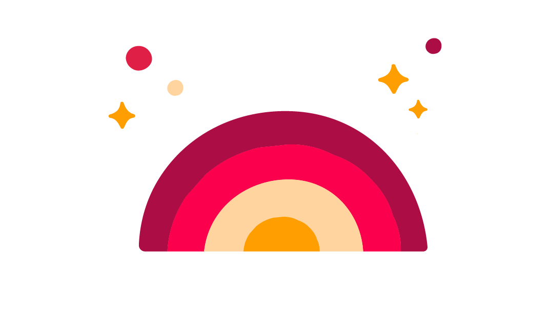 rainbow-illustration, colorful-design-elements