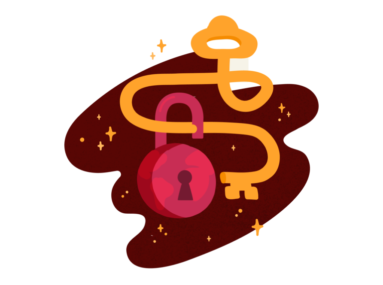 lock, key