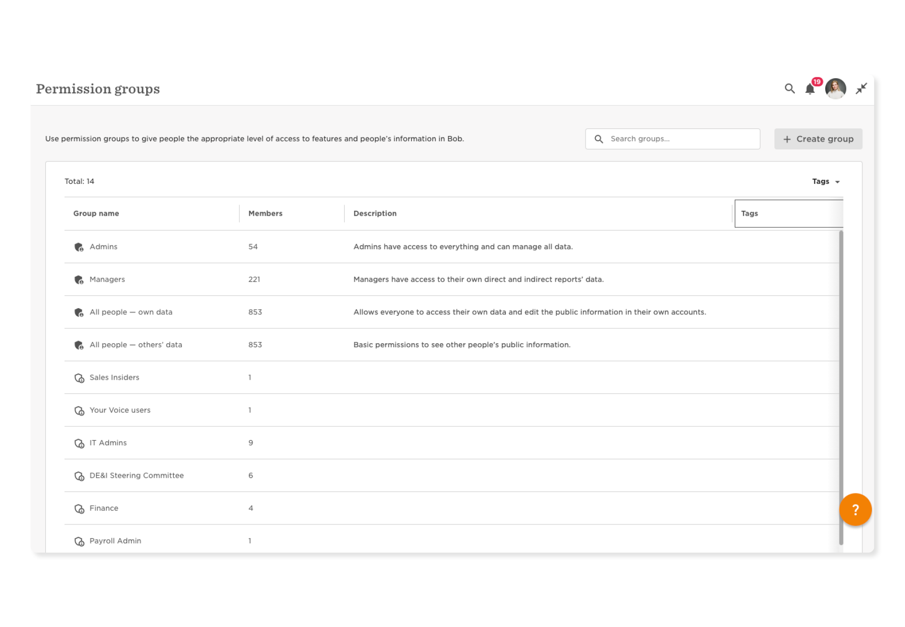 HR Task Lists for Automated Processes