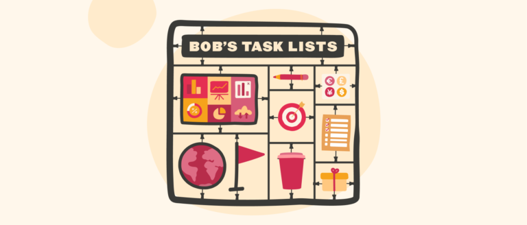 bob's-task-lists, colorful-taskboard-illustration