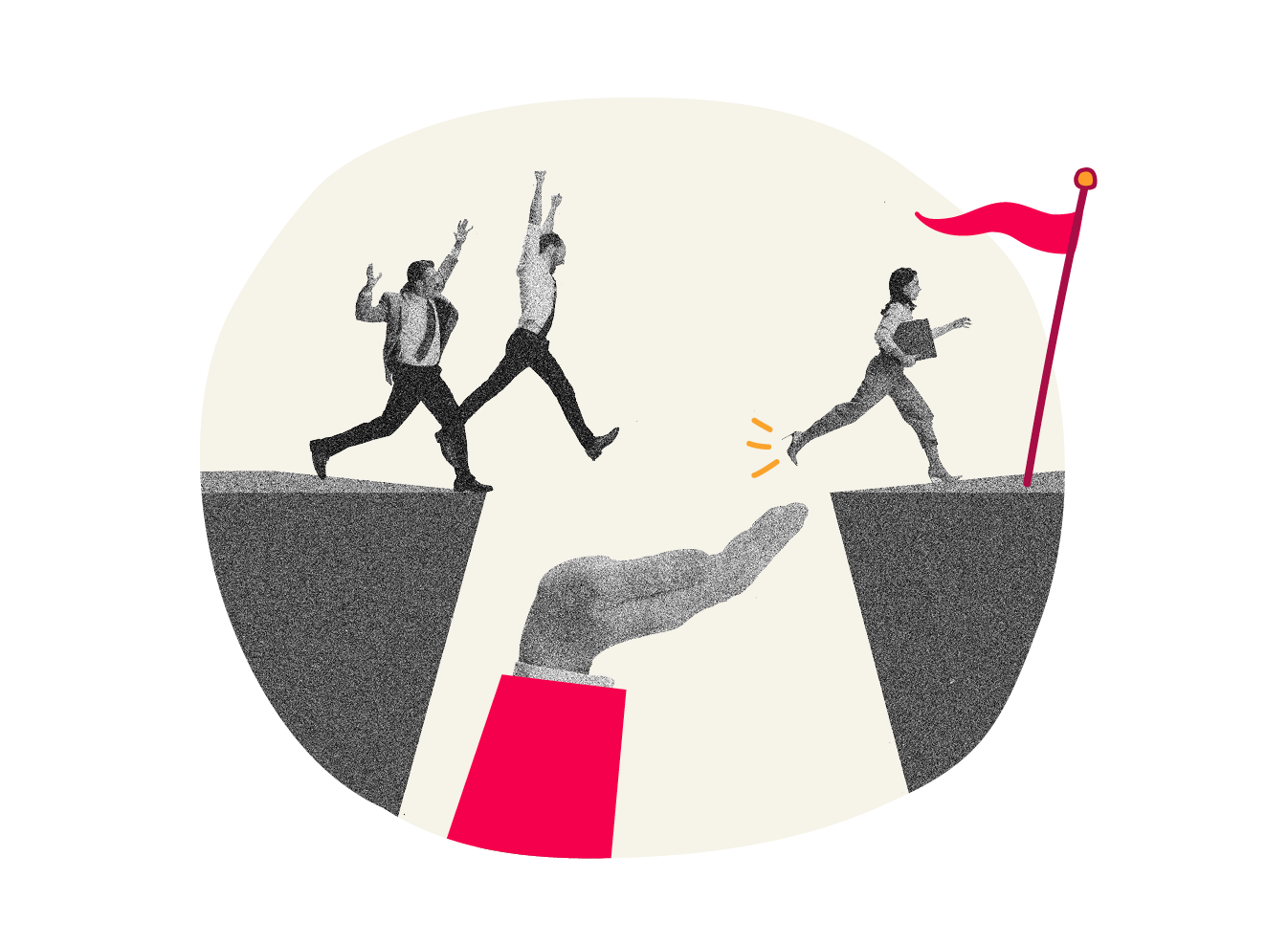 business success, team support