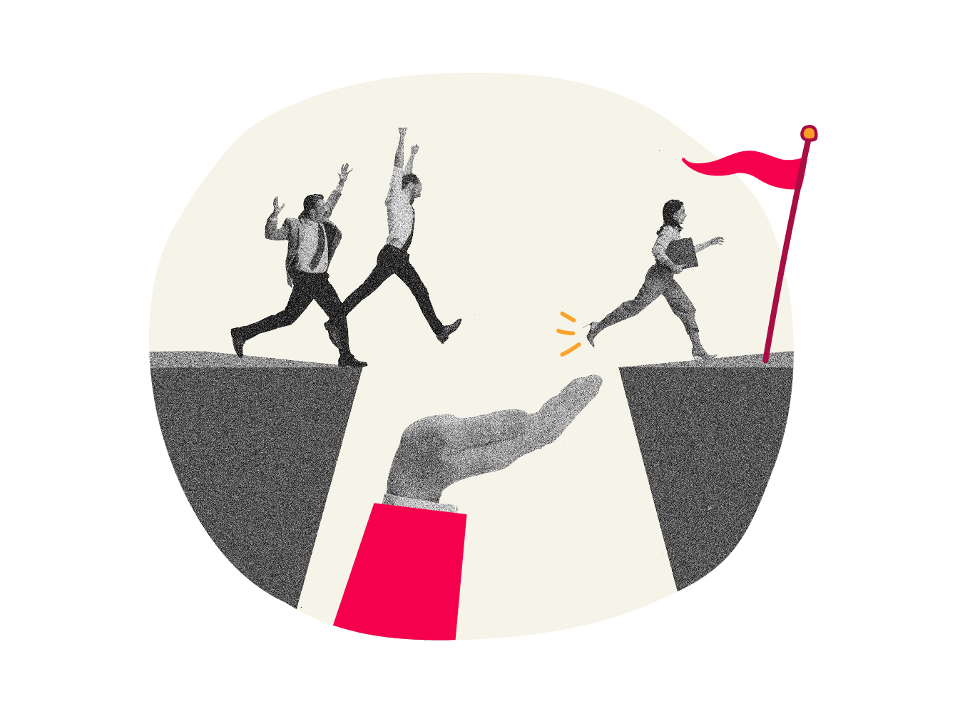business success, team support