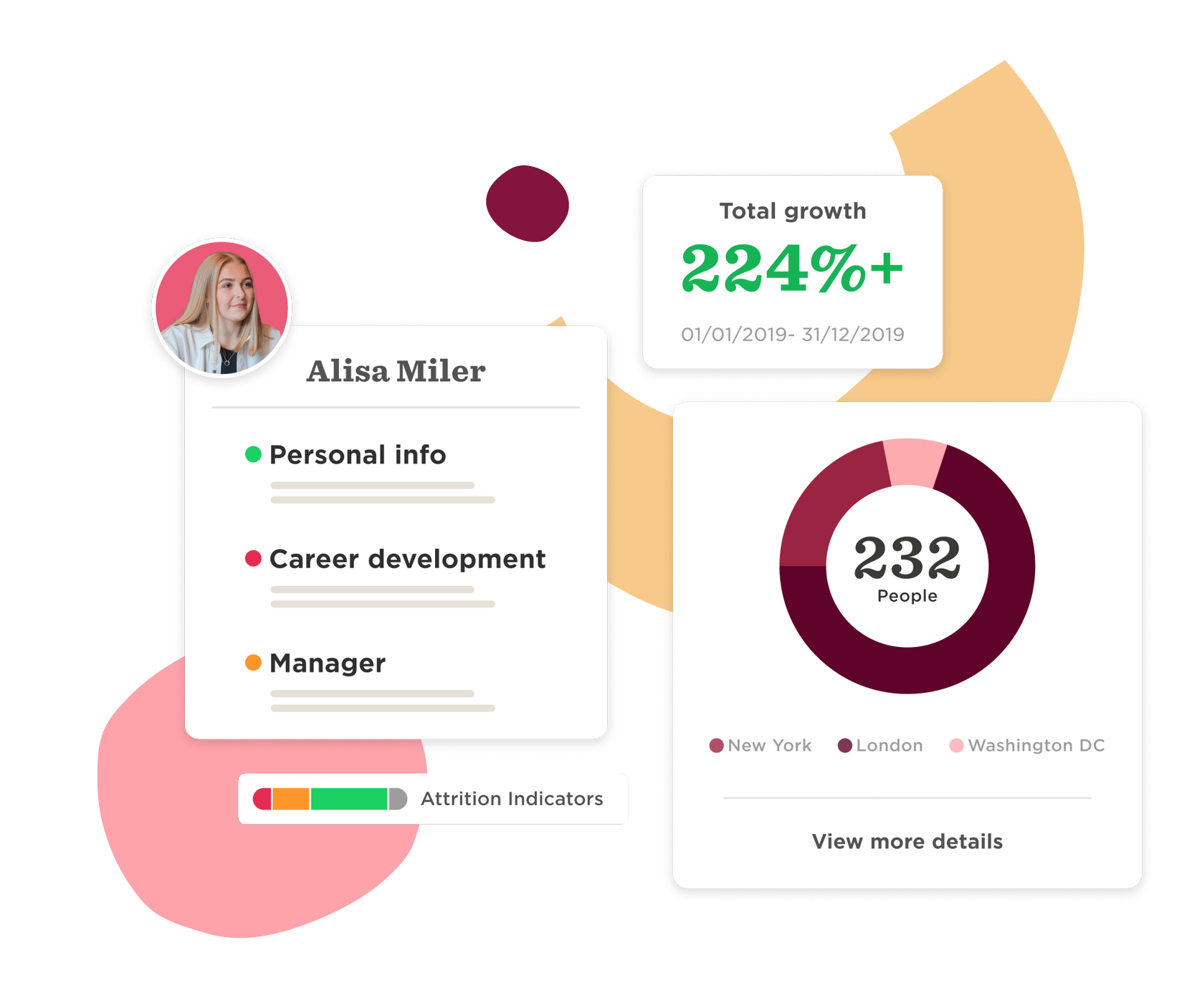 HiBob people analytics elements