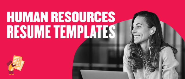 human-resources-resume-templates, woman-smiling-with-headphones