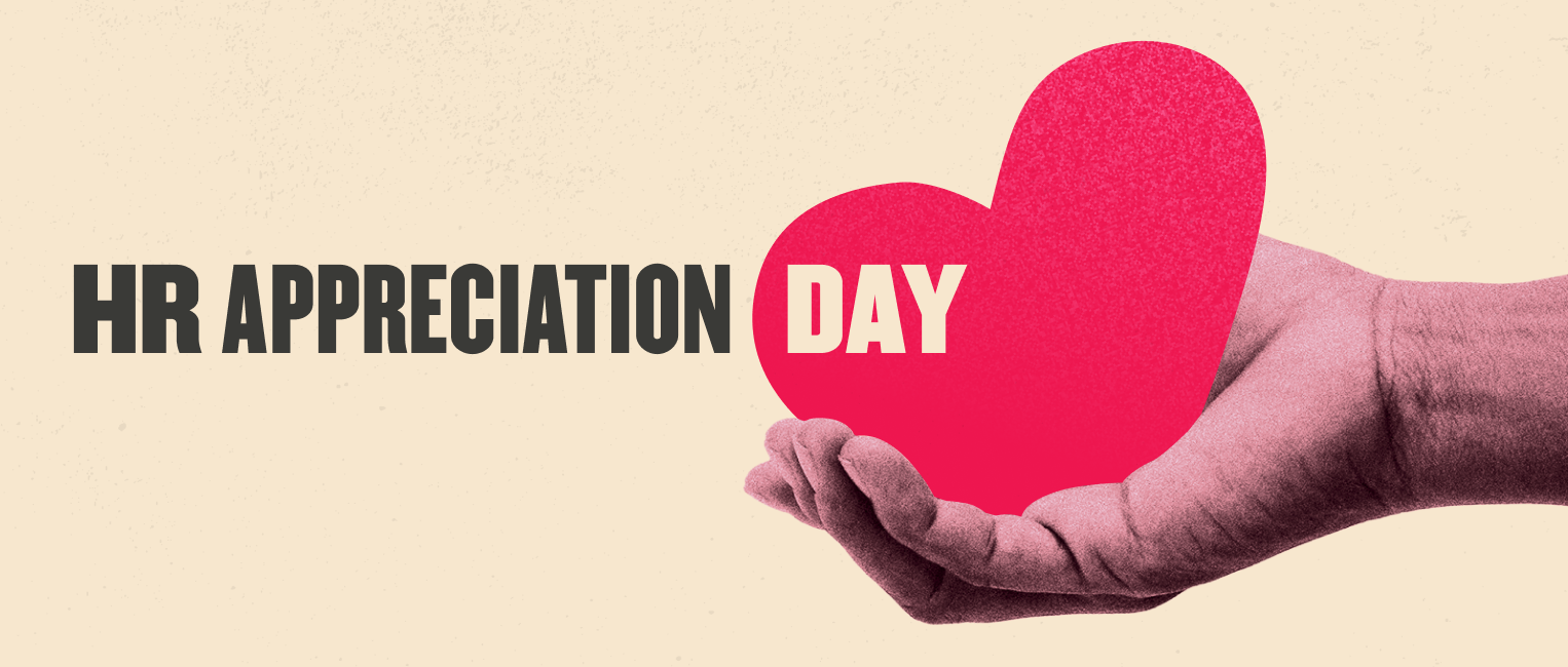 HR Appreciation Day with a vibrant heart held in a hand, symbolizing gratitude and recognition for HR professionals. HRAppreciationDay, HeartInHand