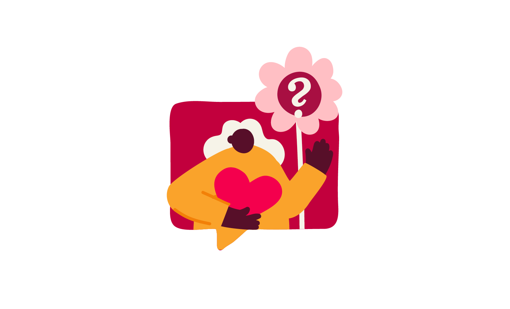 heart, curious_flower