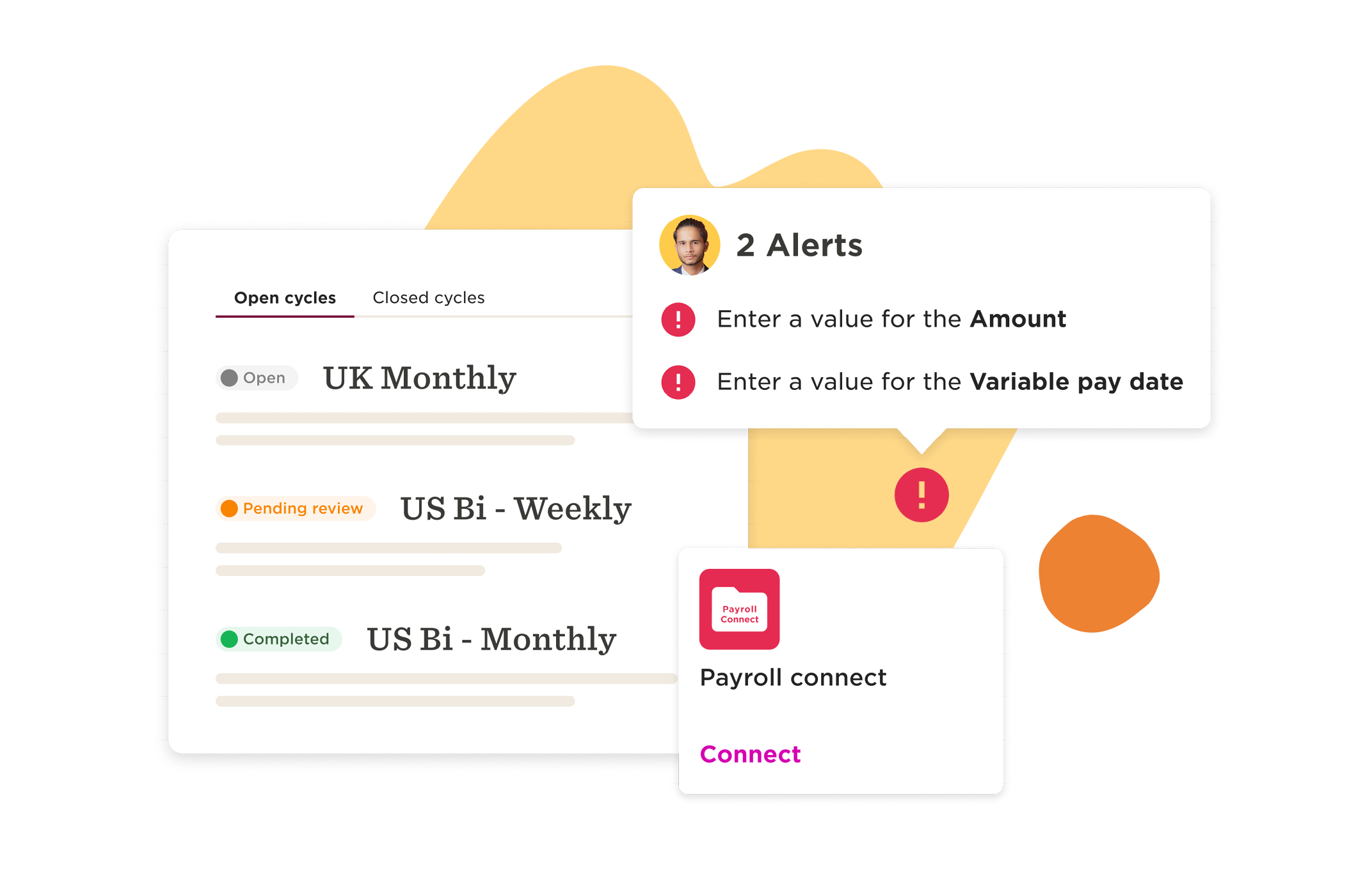 open-cycles, payroll-alerts