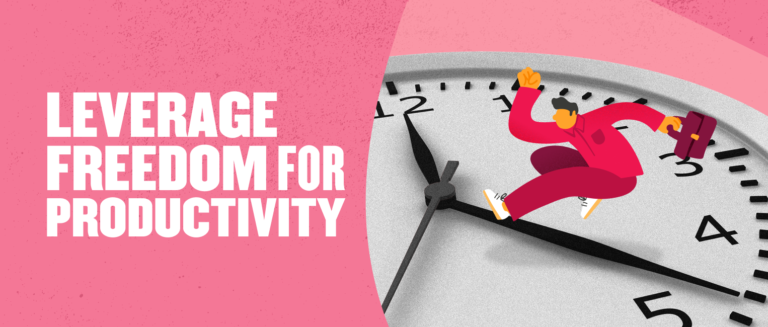 leverage-freedom, productivity-clock-springing-figure