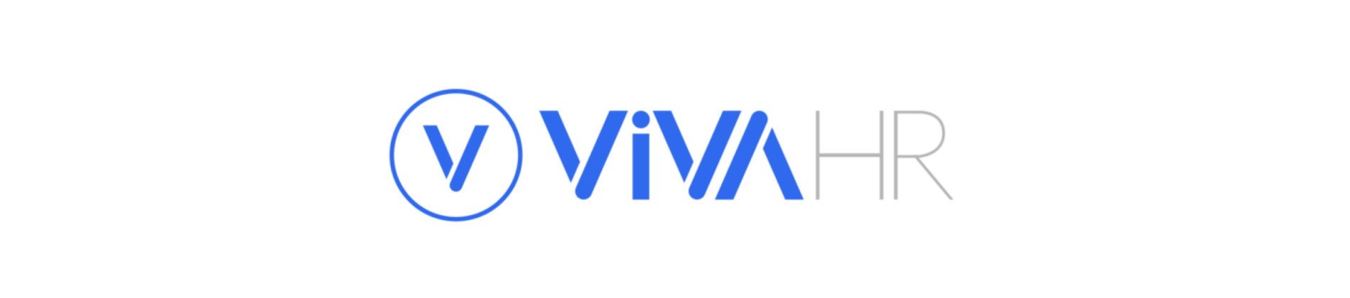 vivaHR_logo, blue_and_black_design