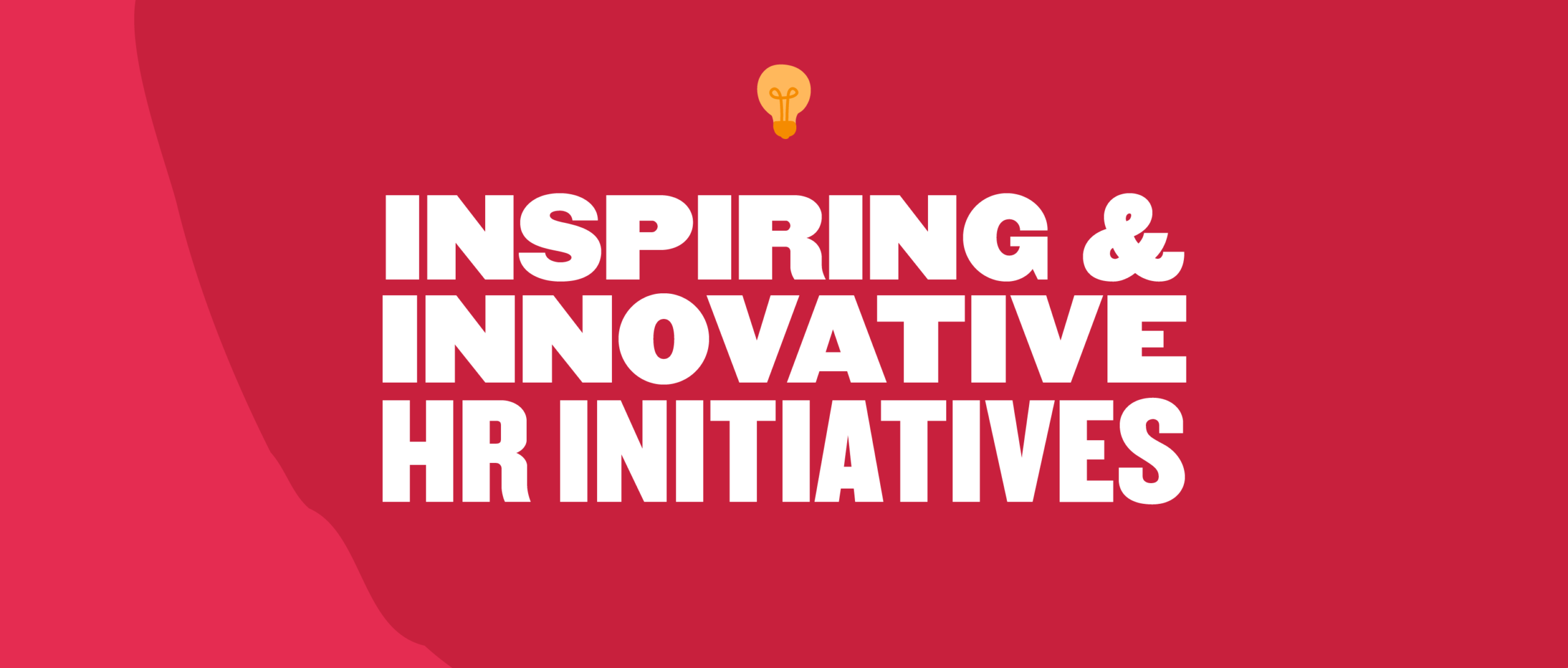 inspiring-innovative-hr-initiatives, lightbulb-icon, red-background