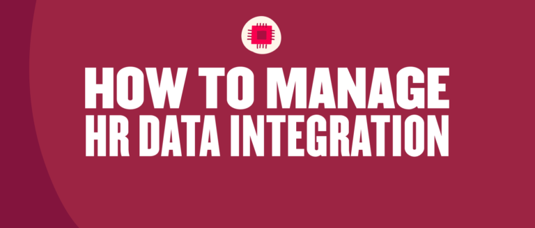 how to manage HR data integration, hr data management visual guide