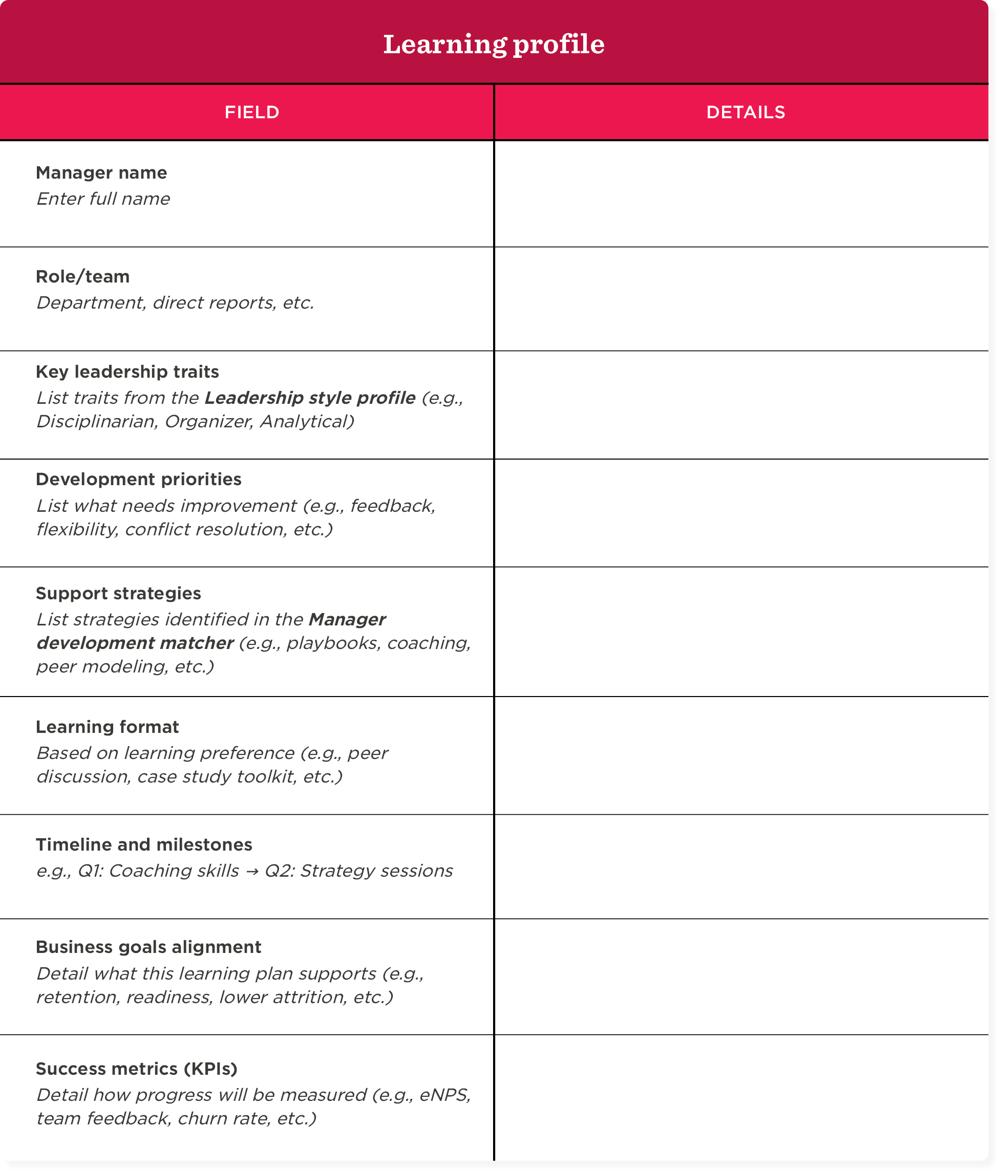 Improve management skill with tailored learning paths.