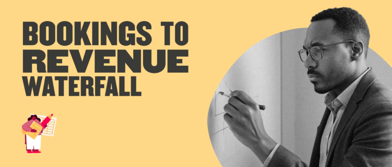 bookings-to-revenue-waterfall, man-drawing-on-whiteboard