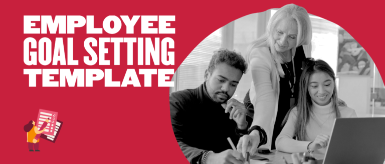 employee-goal-setting-template, team-collaboration-in-office