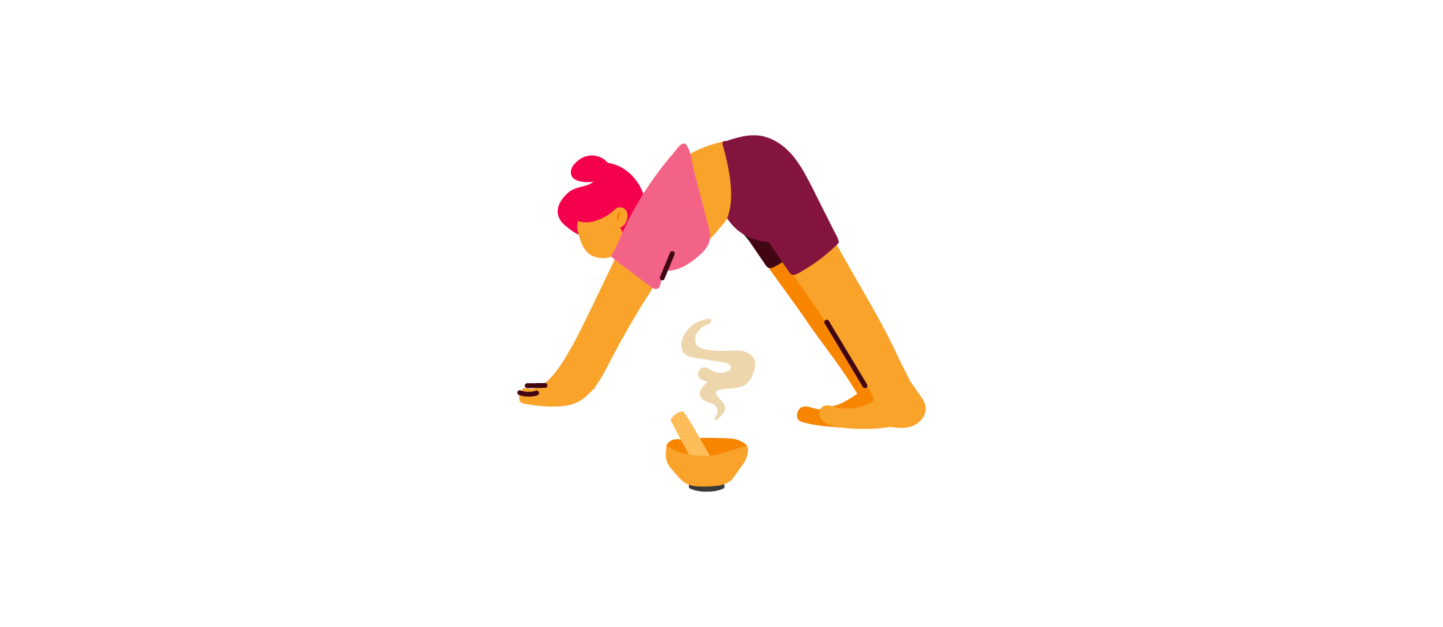 yoga pose, aroma therapy