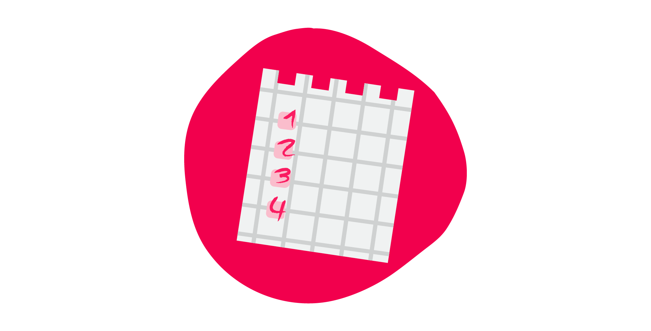 grid-notepad, numbered-list