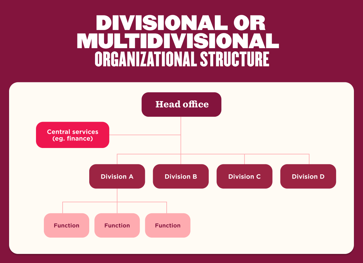 Matrix organizational structure diagram showing functional departments across the top (IT, Finance, HR, and Marketing) and team leads down the side (Team Lead A and Team Lead B). Employees are grouped into cross-functional teams, illustrating dual reporting lines to both a functional manager and a team lead.