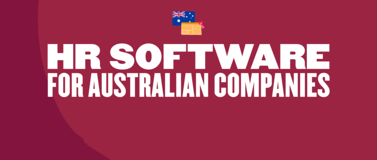 HR software for Australian companies displayed with the Australian flag and icons representing efficiency and support. HR, software, Australia