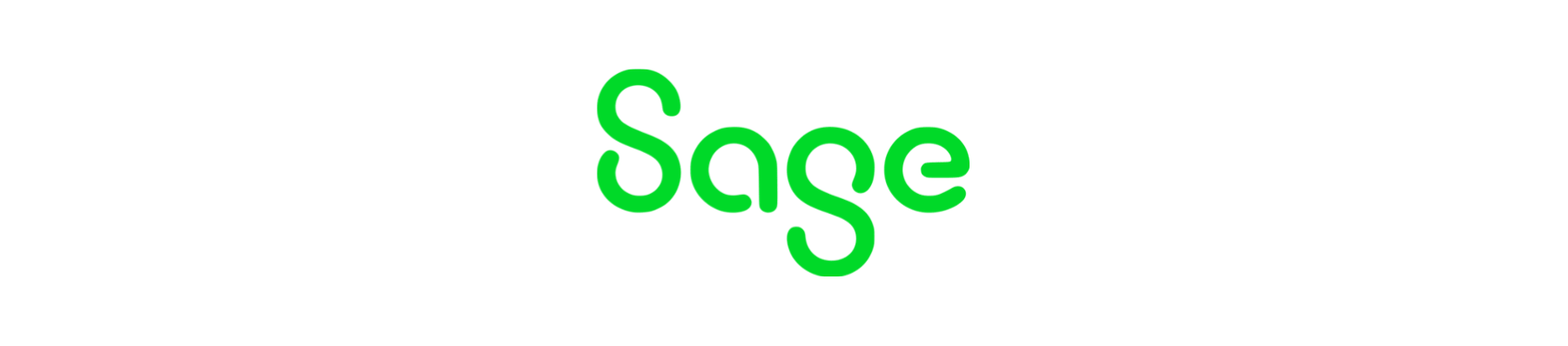 Sage green text on black background, featuring rounded, playful typography. Highlighting the word "Sage.", playful green typography on black background