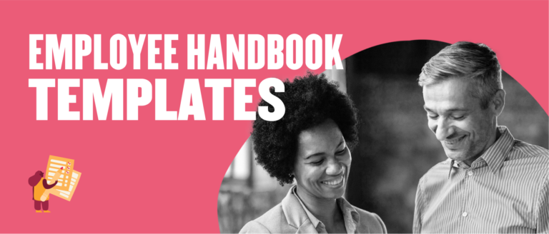 employee handbook templates, diverse professionals collaborating in a modern workspace, smiling and engaged in discussion