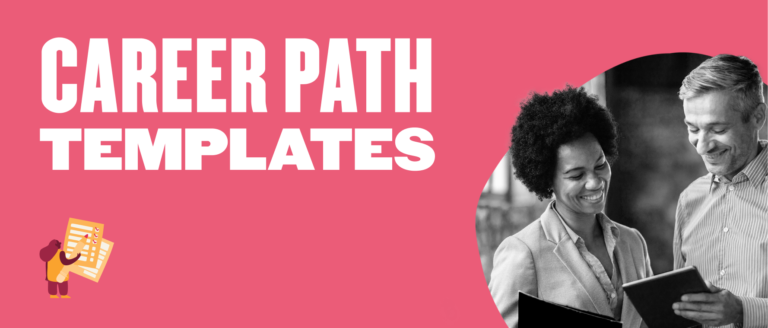 career path templates, diverse professionals consulting together