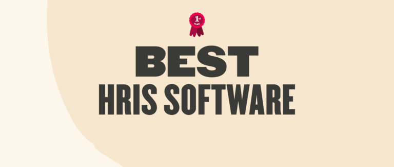 best hris software, 1st place ribbon badge