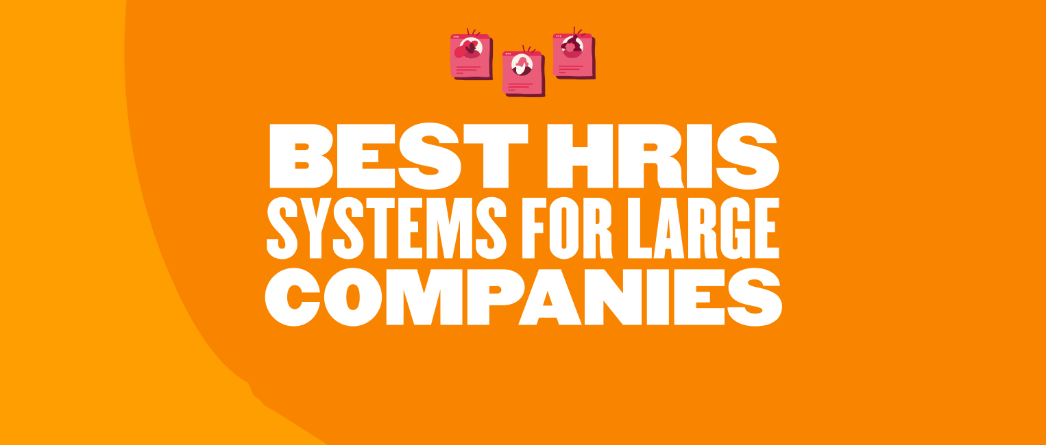 best-hris-systems, large-companies-orange-background