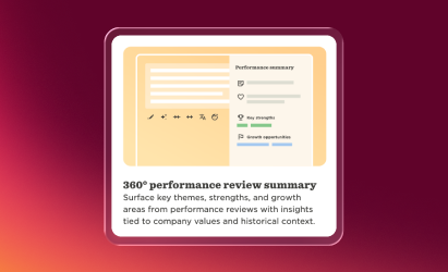performance review summary, company values insights