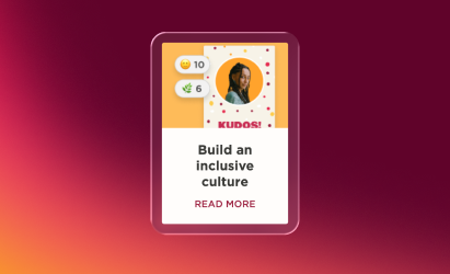 kudos-card, inclusive-culture-promotion