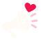 megaphone, love_sign