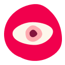 eye icon, abstract design